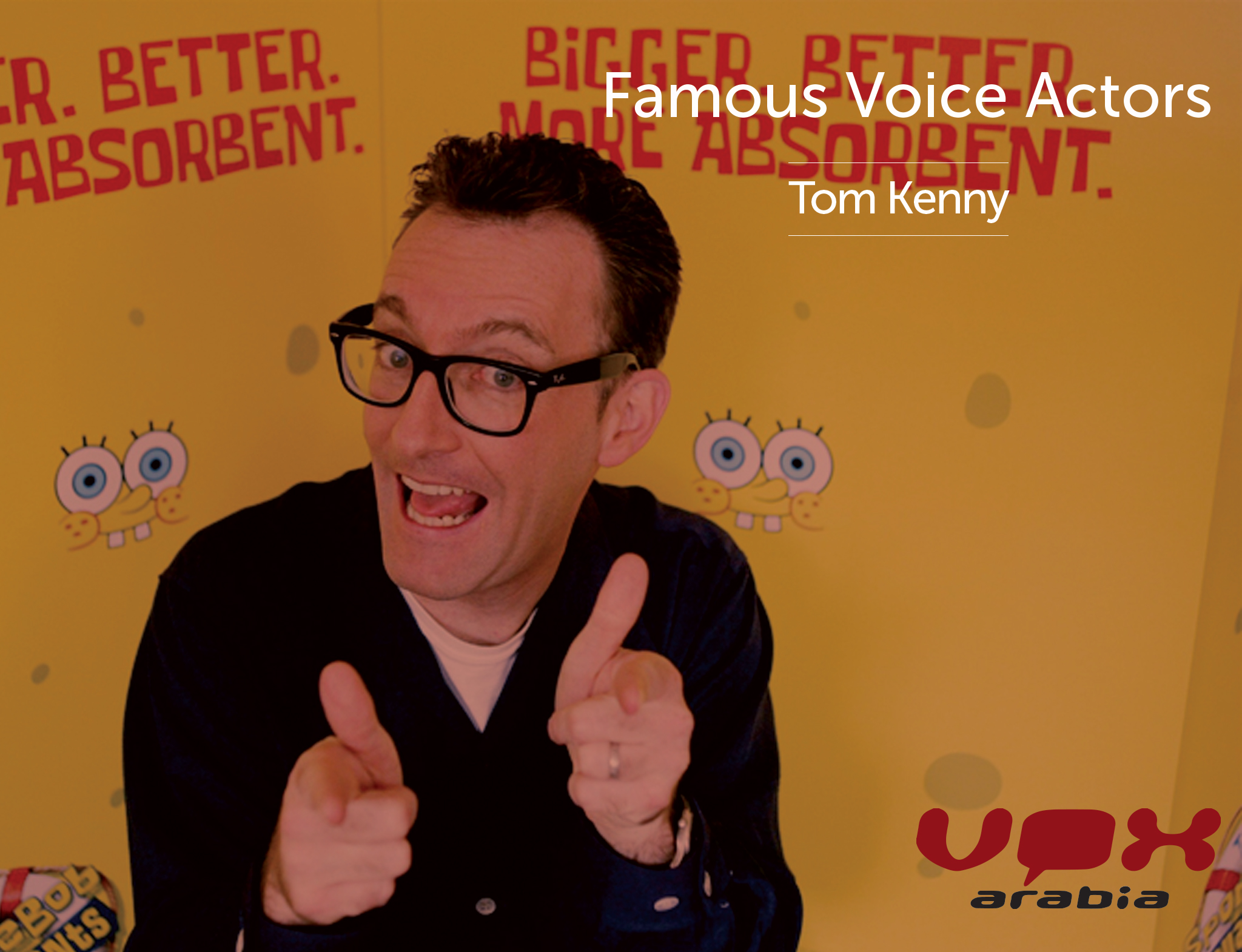 Famous Voice Over | Tom Kenny | Arabic Voice Actors Portal